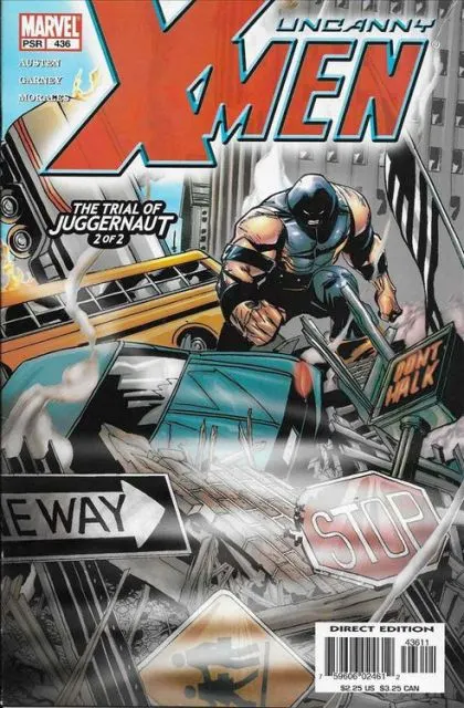 Uncanny X-Men, Vol. 1 #436 Direct Edition comic book cover, 2004