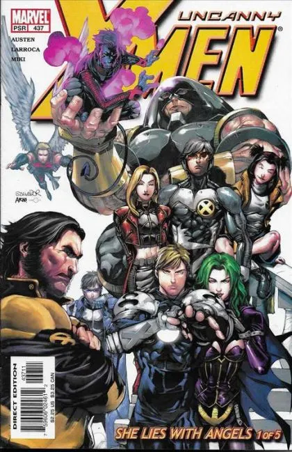 Uncanny X-Men, Vol. 1 #437 Direct Edition comic book cover, 2004