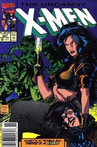 Uncanny X-Men, Vol. 1 #267 Newsstand Edition comic book cover, 1990