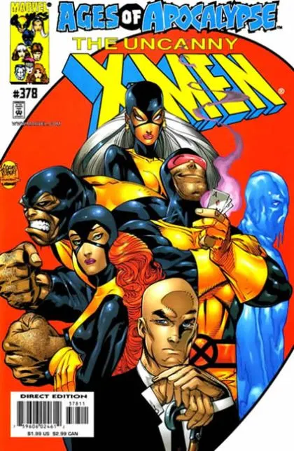 Uncanny X-Men, Vol. 1 #378 Direct Edition comic book cover, 2000
