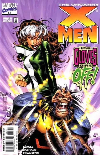 Uncanny X-Men, Vol. 1 #353 Direct Edition comic book cover, 1998