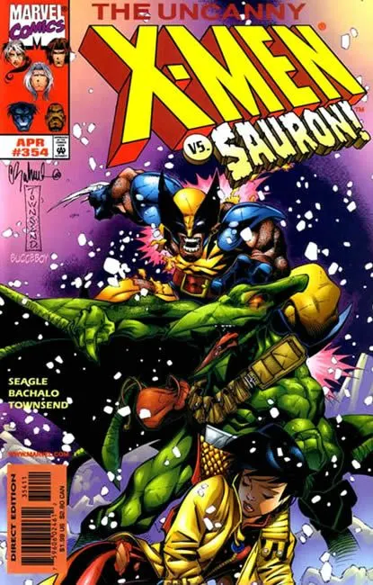 Uncanny X-Men, Vol. 1 #354 Direct Edition - Cover A comic book cover, 1998