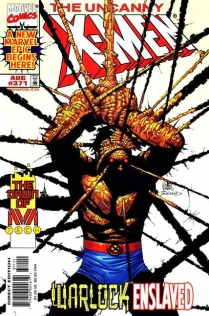 Uncanny X-Men, Vol. 1 #371 Direct Edition comic book cover, 1999