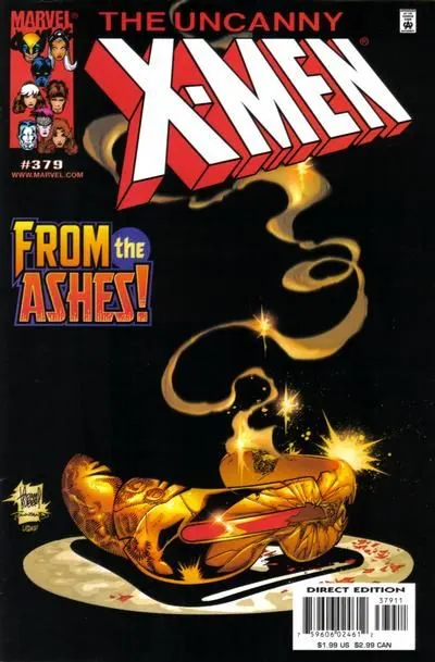 Uncanny X-Men, Vol. 1 #379 Direct Edition comic book cover, 2000