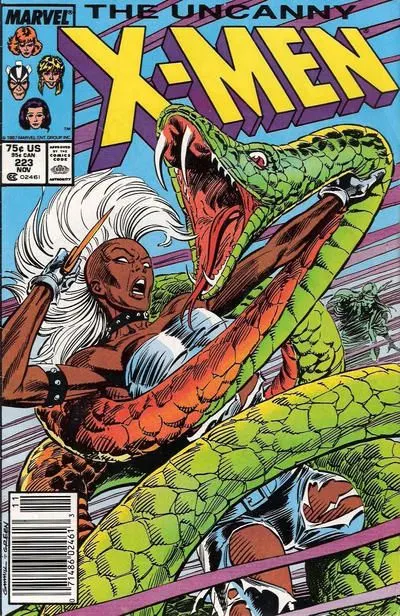 Uncanny X-Men, Vol. 1 #223 Newsstand Edition comic book cover, 1987