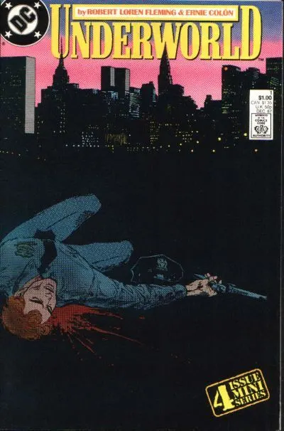 Underworld #1 comic book cover, 1987