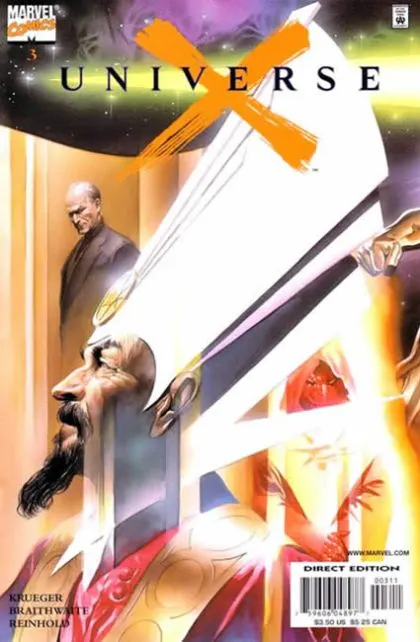 Universe X #3 comic book cover, 2000
