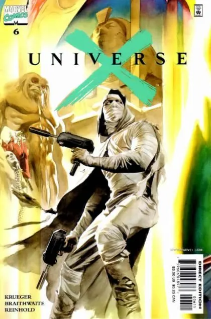 Universe X #6 comic book cover, 2001