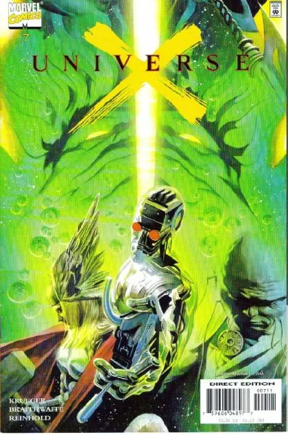 Universe X #7 comic book cover, 2001