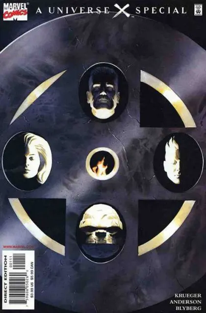 Universe X Special: 4 #1 comic book cover, 2000