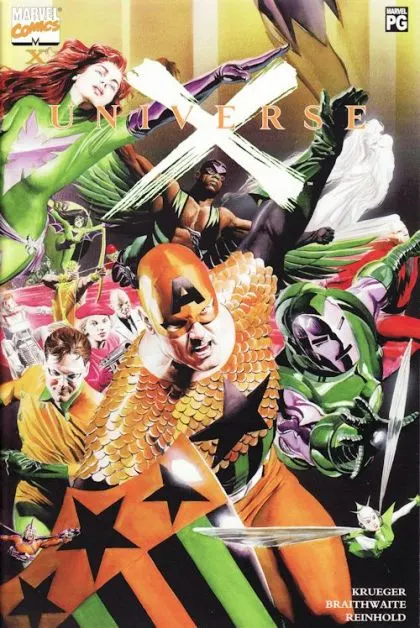 Universe X #X comic book cover, 2001