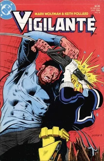 Vigilante, Vol. 1 #2 comic book cover, 1984