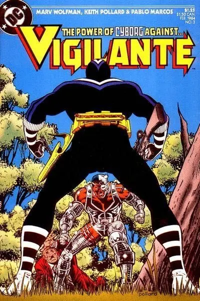 Vigilante, Vol. 1 #3 comic book cover, 1984
