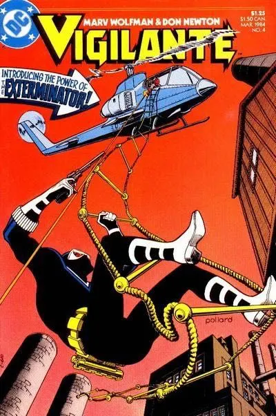 Vigilante, Vol. 1 #4 comic book cover, 1984