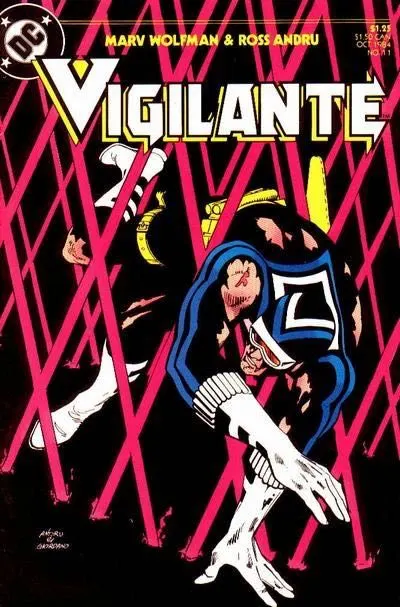 Vigilante, Vol. 1 #11 comic book cover, 1984