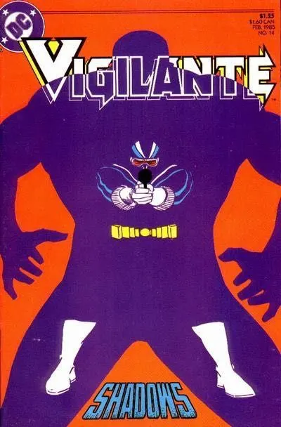 Vigilante, Vol. 1 #14 comic book cover, 1985
