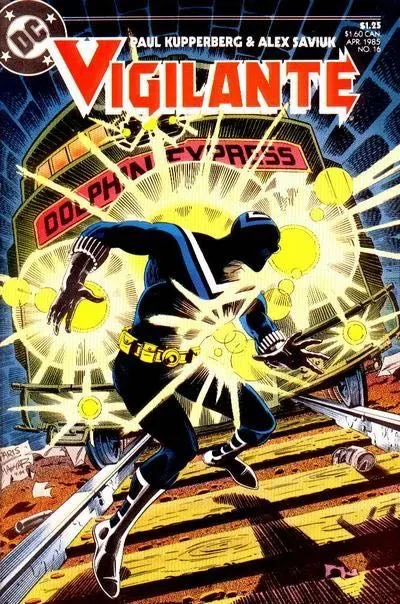 Vigilante, Vol. 1 #16 comic book cover, 1985