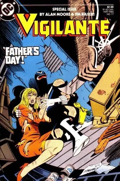 Vigilante, Vol. 1 #17 comic book cover, 1985