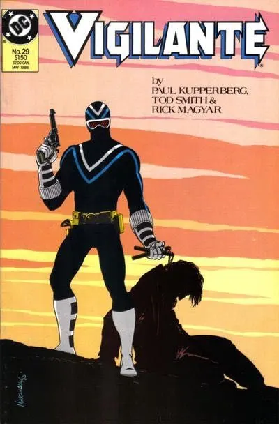 Vigilante, Vol. 1 #29 comic book cover, 1986