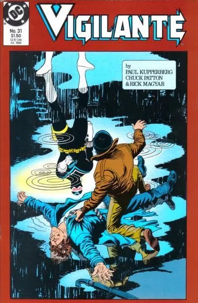 Vigilante, Vol. 1 #31 comic book cover, 1986