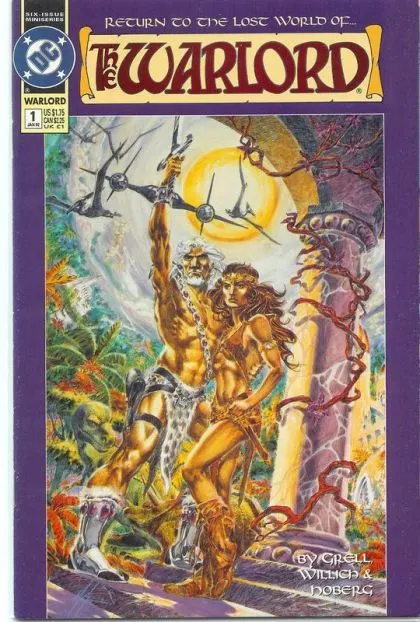 Warlord, Vol. 2 #1 comic book cover, 1992