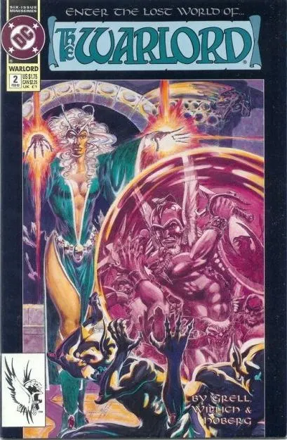 Warlord, Vol. 2 #2 comic book cover, 1992