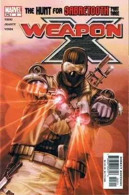 Weapon X, Vol. 2 #3 Direct Edition comic book cover, 2003