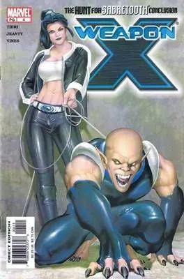 Weapon X, Vol. 2 #4 Direct Edition comic book cover, 2003
