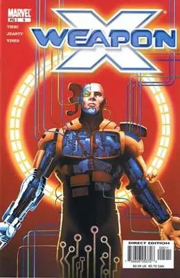 Weapon X, Vol. 2 #5 Direct Edition comic book cover, 2003