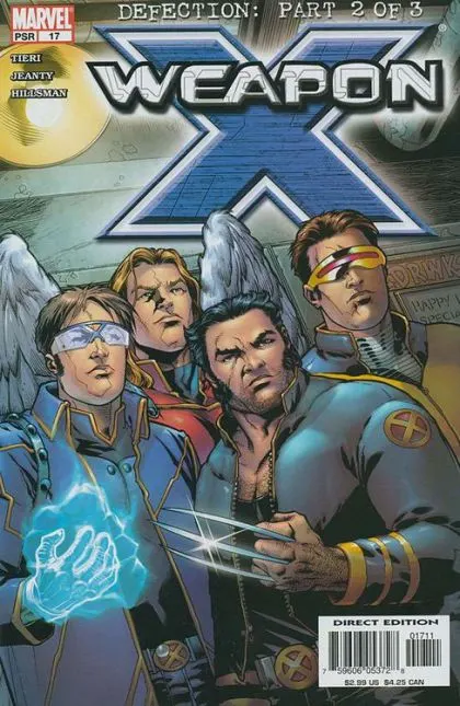 Weapon X, Vol. 2 #17 Direct Edition comic book cover, 2004