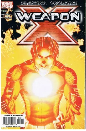 Weapon X, Vol. 2 #18 Direct Edition comic book cover, 2004