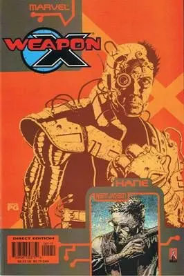 Weapon X: The Draft #1 comic book cover, 2002