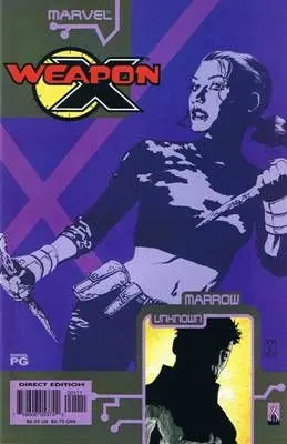Weapon X: The Draft #1 comic book cover, 2002