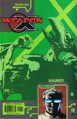 Weapon X: The Draft #1 comic book cover, 2002