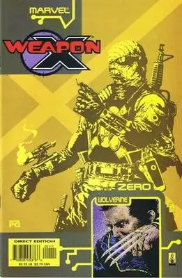 Weapon X: The Draft #1 comic book cover, 2002